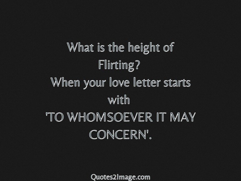 Flirt Quote Image 2624