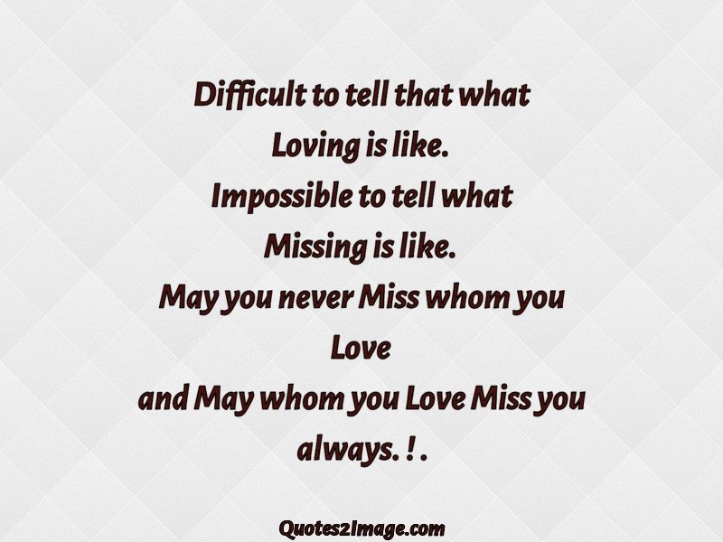 Missing You Quote Image 2751