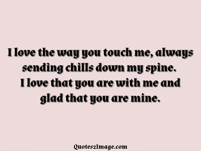 Me you touch the way Enrique Iglesias