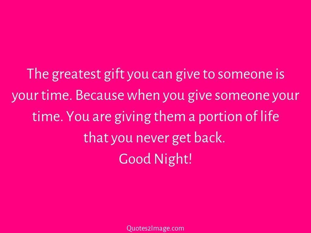 The greatest gift you can give