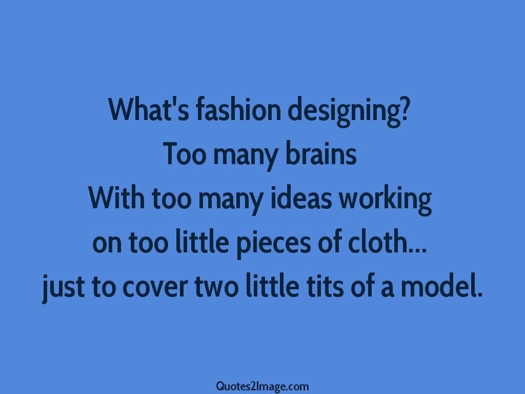 Whats fashion designing