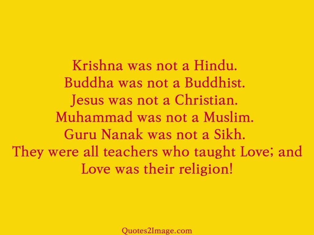 Love was their religion