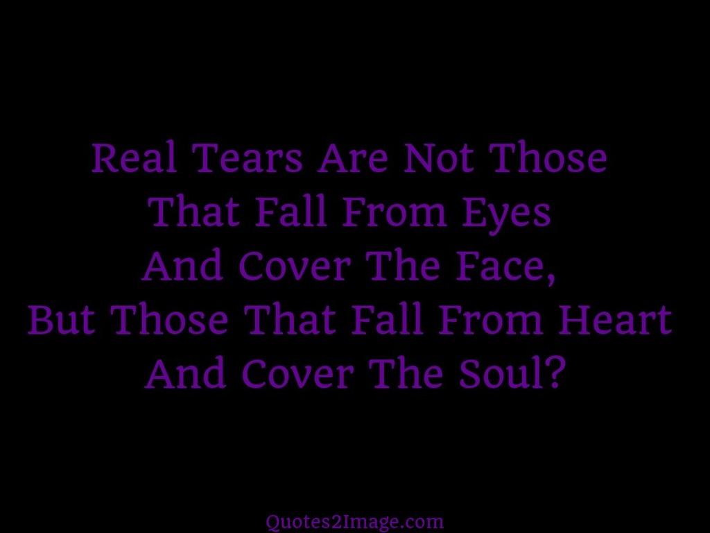 Real Tears