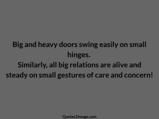 Big and heavy doors